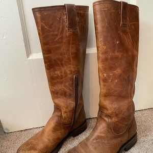 Distressed Frye Boots